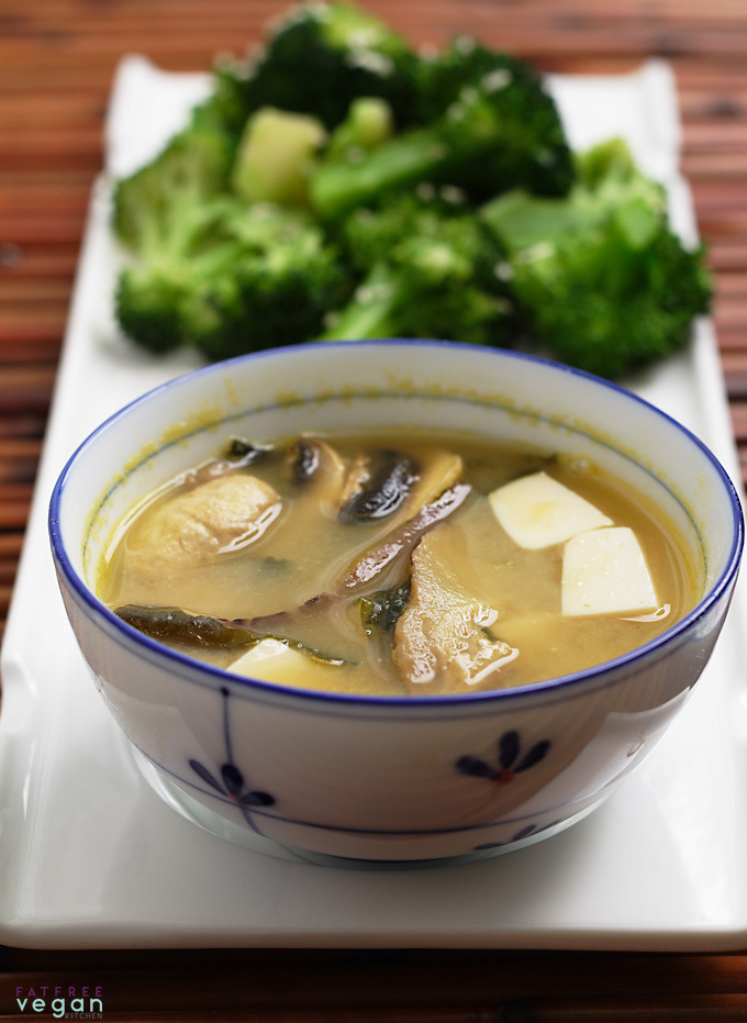 Miso-Infused Mushroom Soup with Toasted Sesame