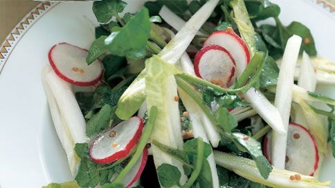 Watercress and Radish Salad with Citrus Vinaigrette