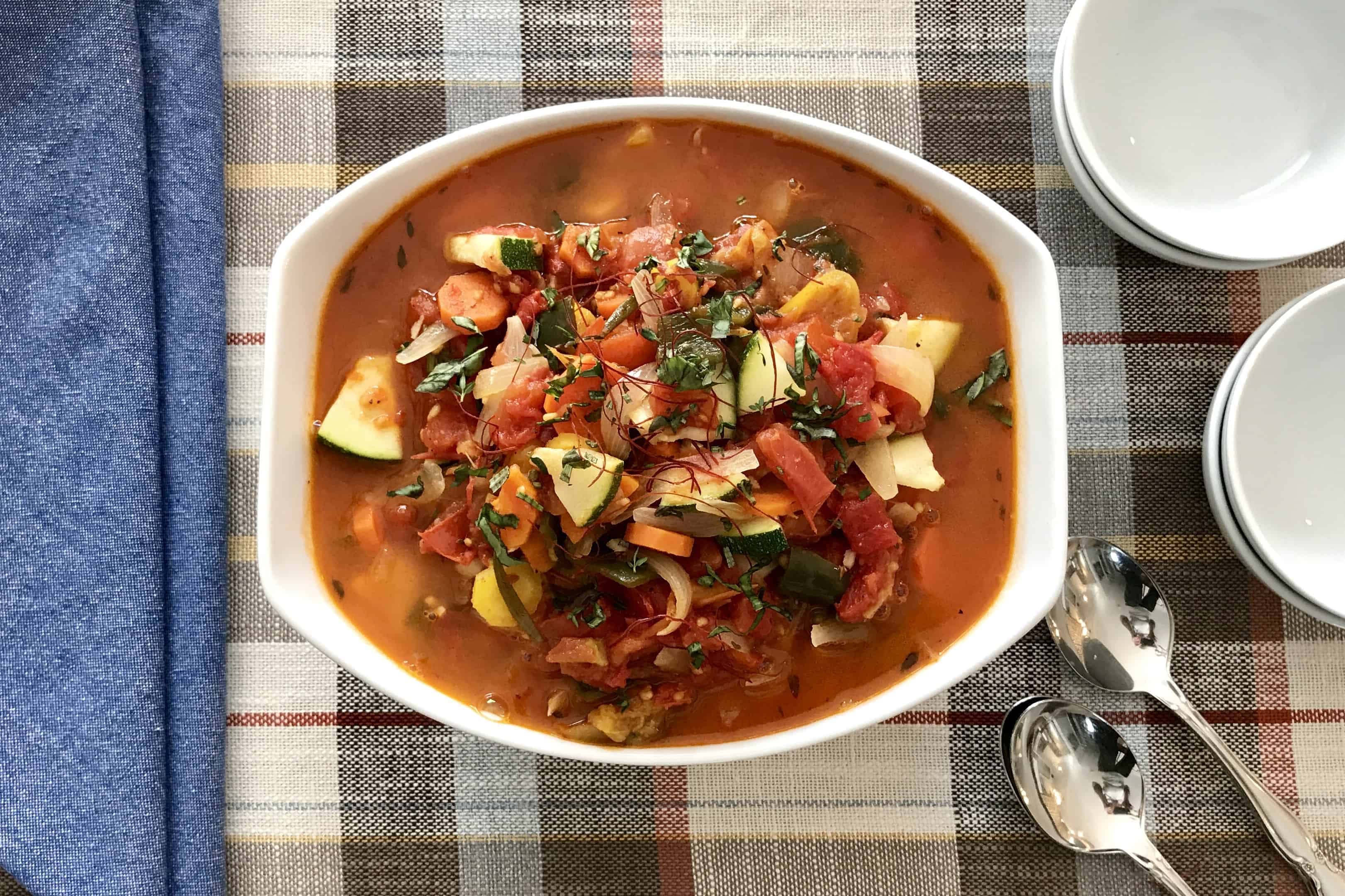 One-Pot Harvest Vegetable and Chicken Stew