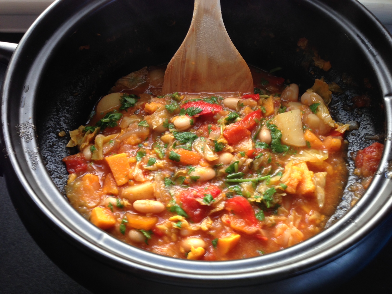 One-Pot Hearty Vegetable and Bean Stew