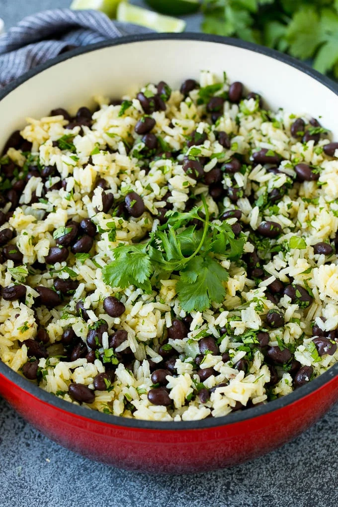 Hispanic Heritage Rice Pilaf with Black Beans
