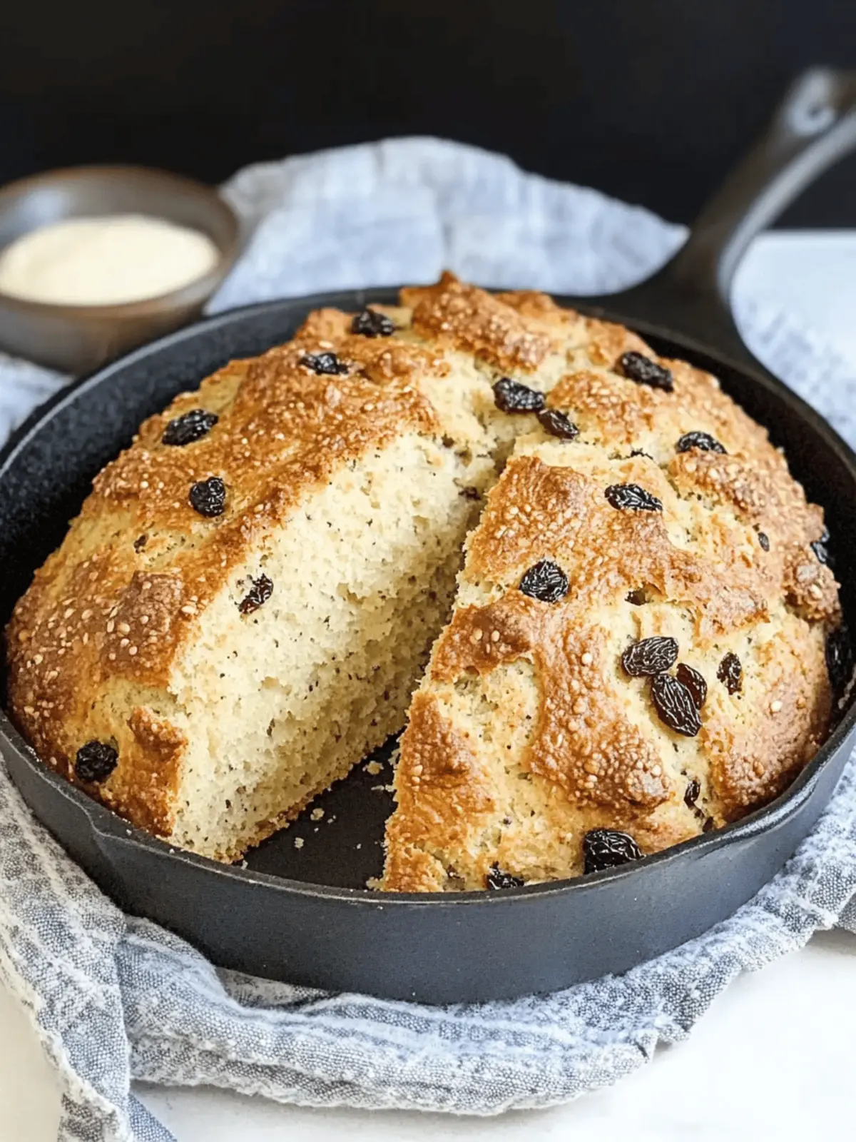 Buttermilk Soda Bread with Caraway Seeds