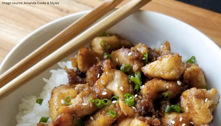 Stir-Fried Chicken with Ginger and Garlic