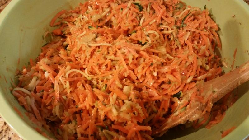 Rainbow Veggie Slaw with Citrus Vinaigrette