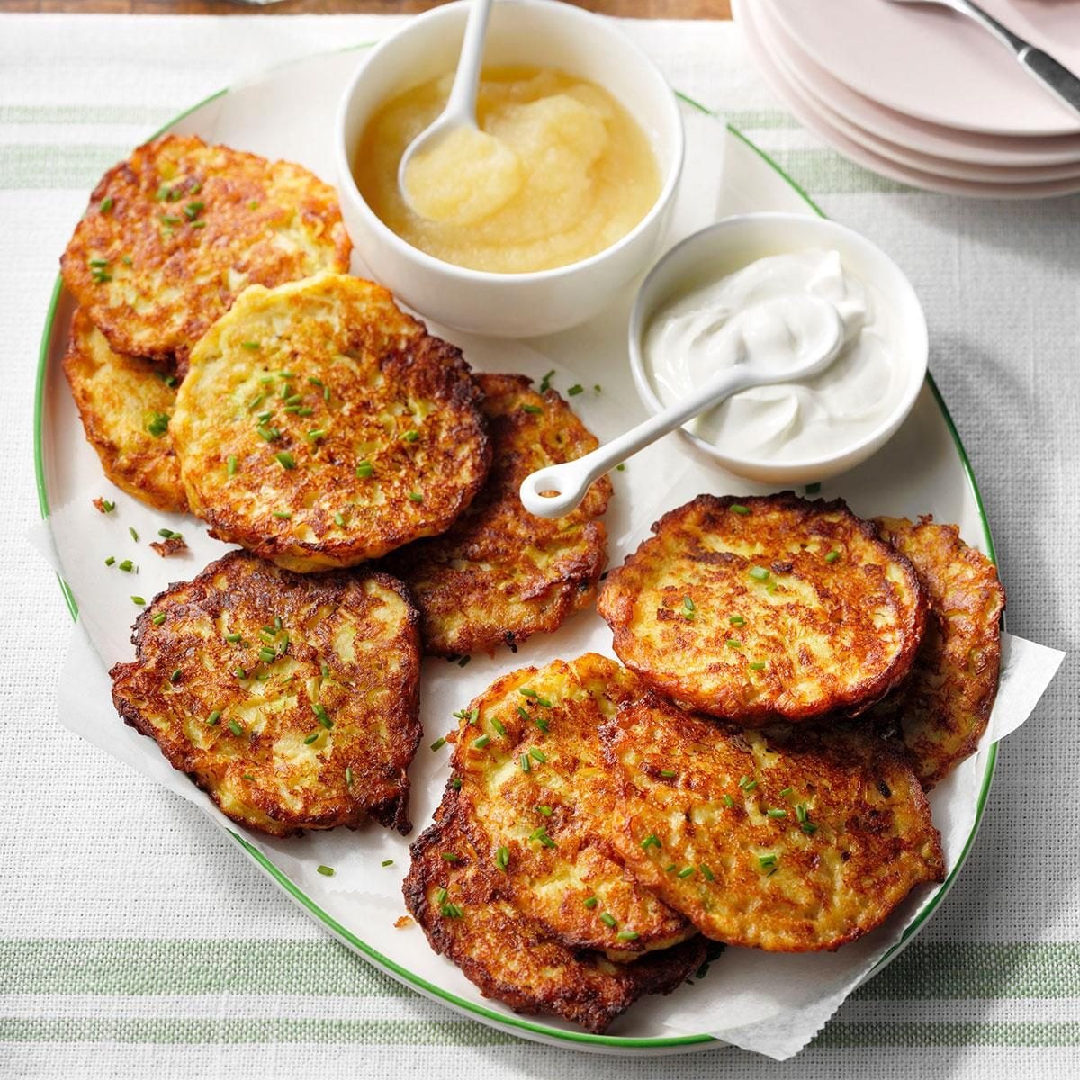 Potato and Leek Cakes with Crispy Sage