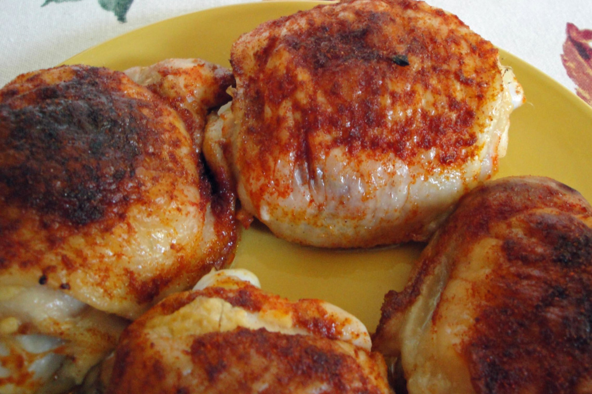 Sautéed Paprika Chicken with Root Vegetables