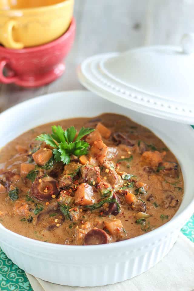 Slow-Cooked Butternut Squash and Apple Stew