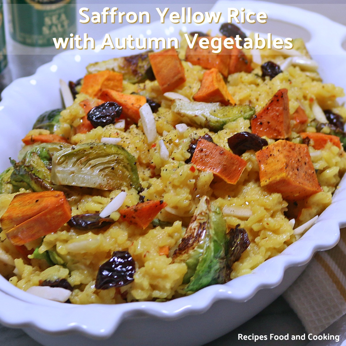 Saffron Rice Bowl with Seasonal Vegetables