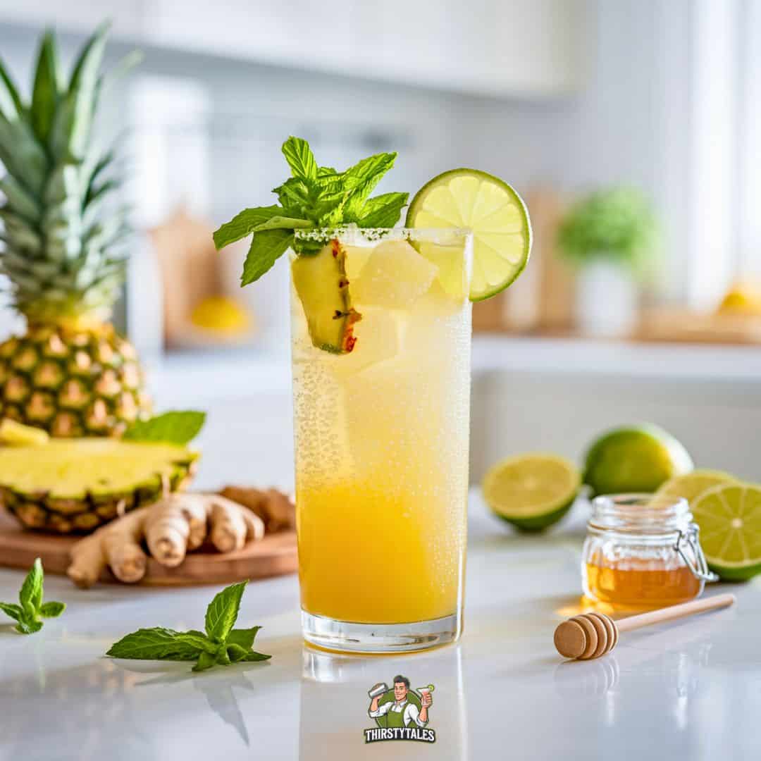 Pineapple-Ginger Fizz