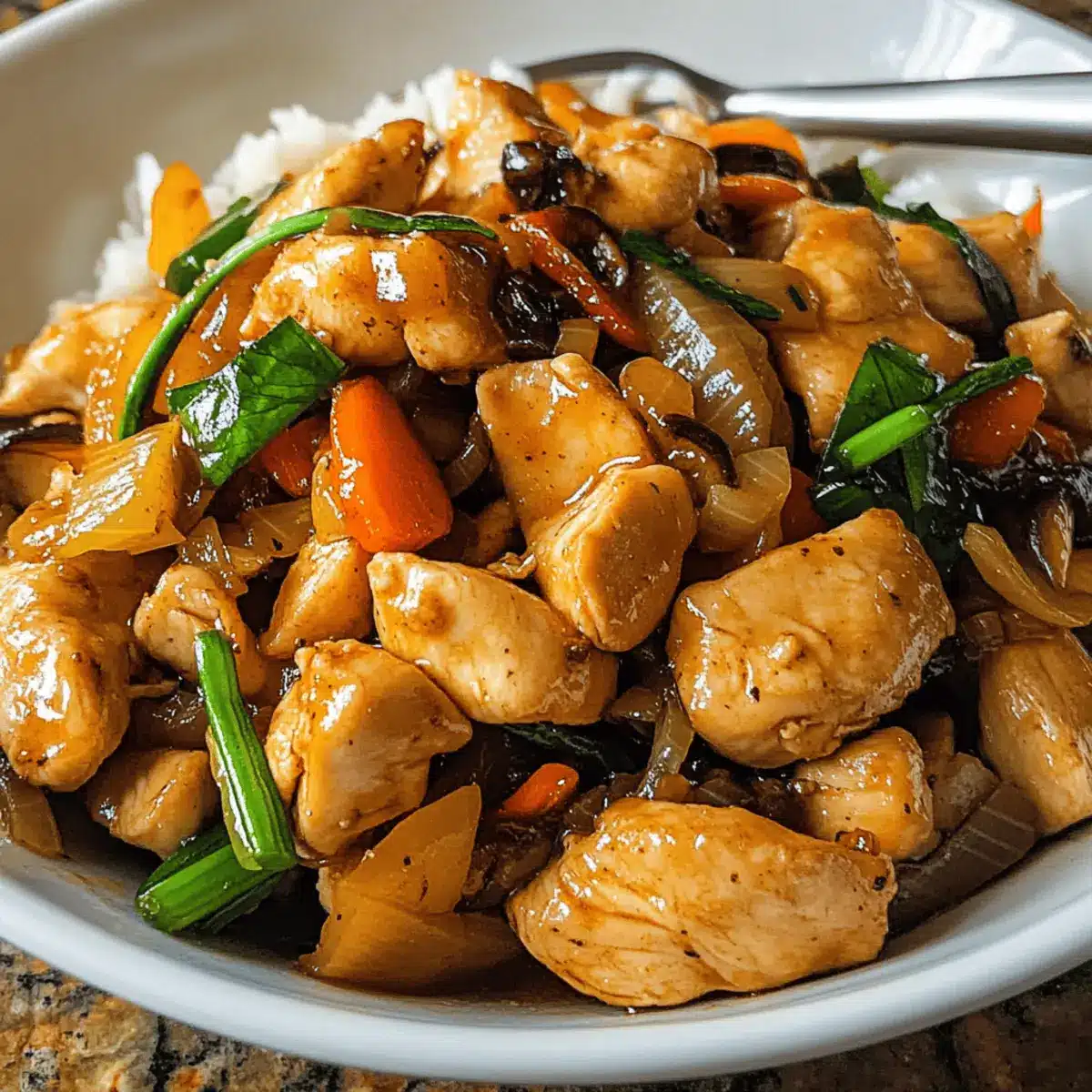 One-Pan Garlic Ginger Chicken Stir-Fry