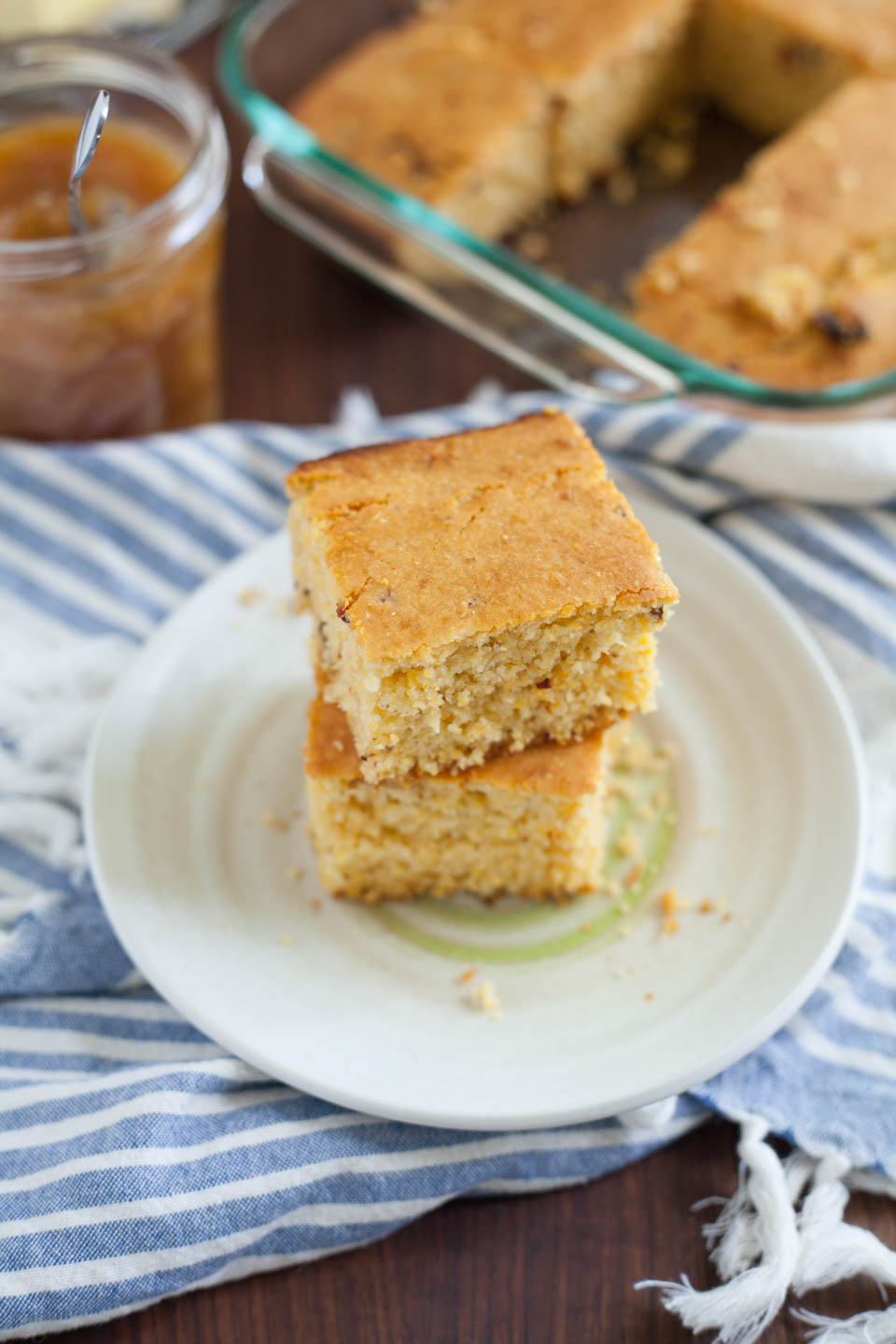 Smoky Chipotle Cornbread with Fresh Herbs