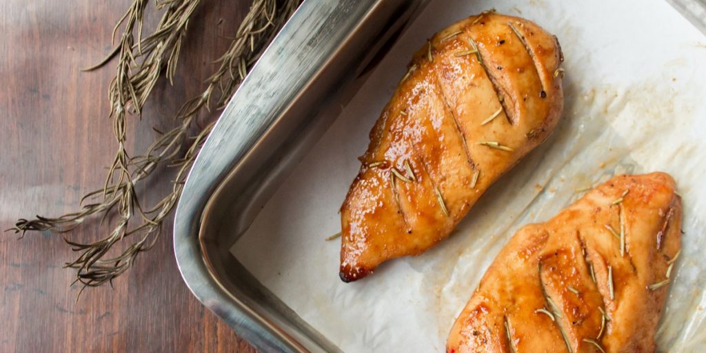 Rosemary-Lemon Chicken with Roasted Cherry Tomatoes