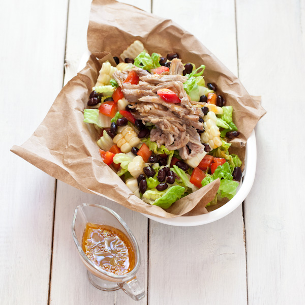Antioquian Bandeja Salad with Smoked Pork