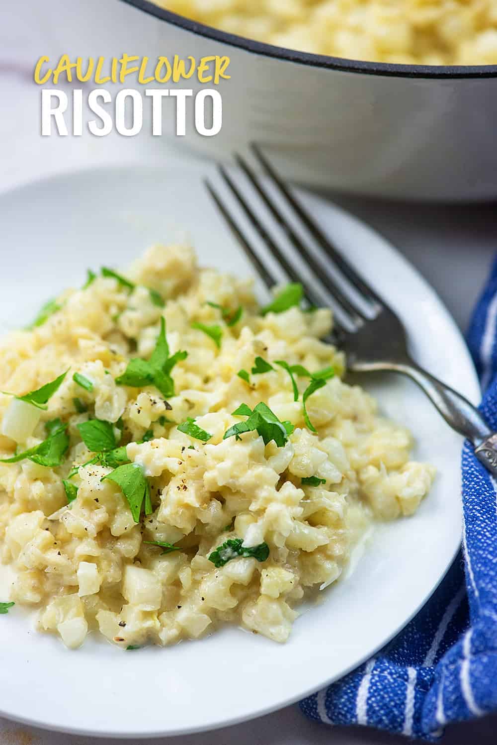 Cauliflower 'Risotto' with Parmesan