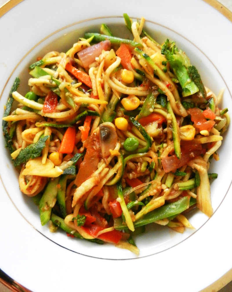 Zucchini and Herb Pasta