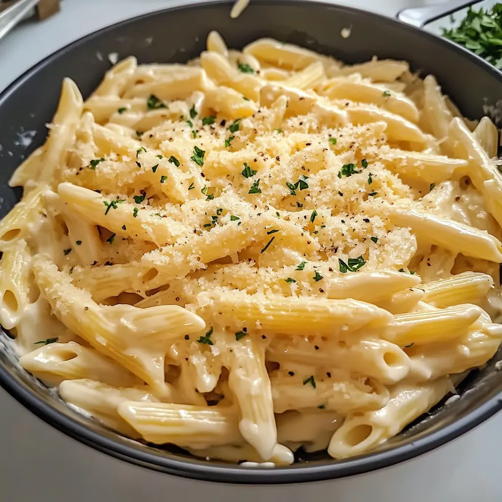 One-Pot Creamy Garlic Pasta