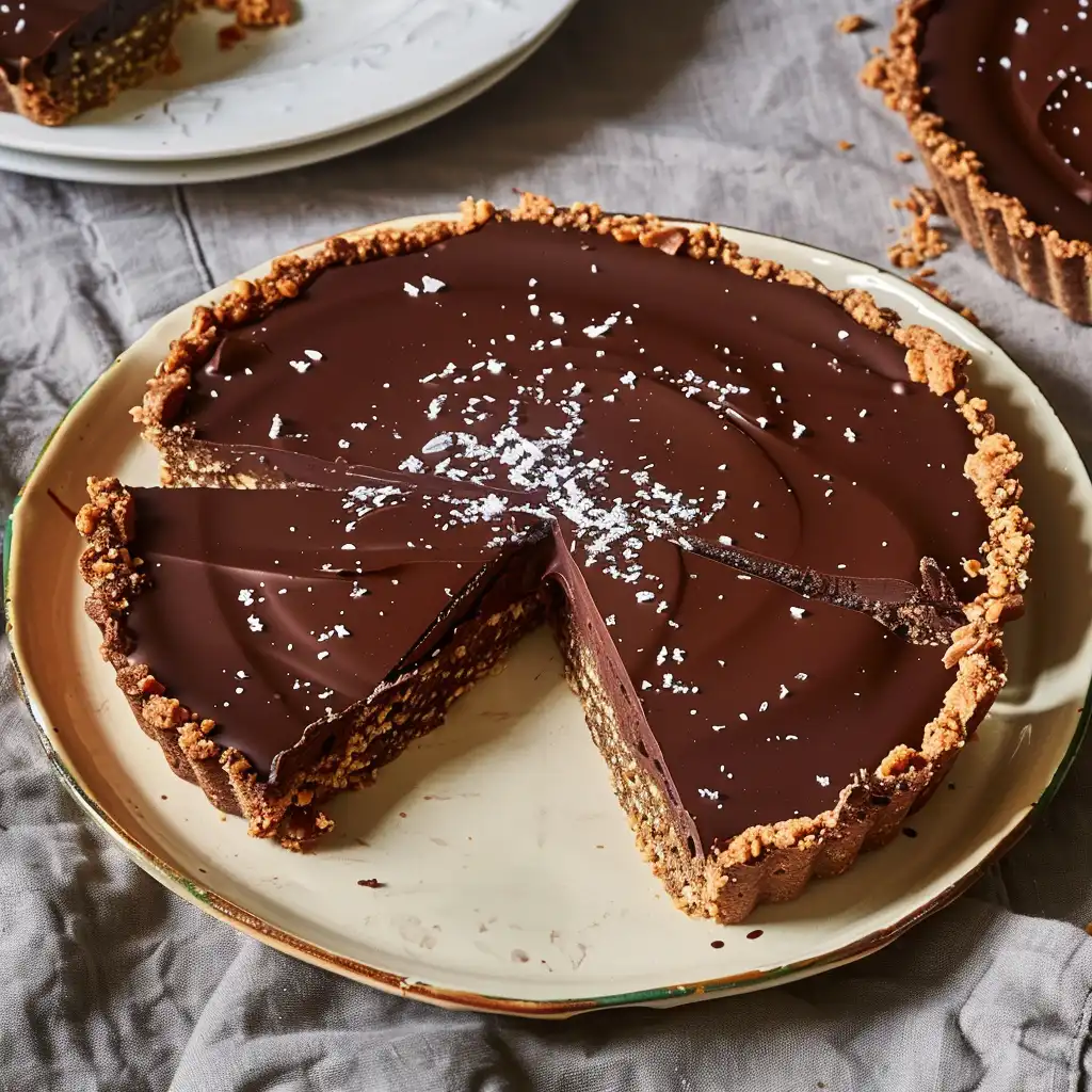 Dark Chocolate Ganache Tart