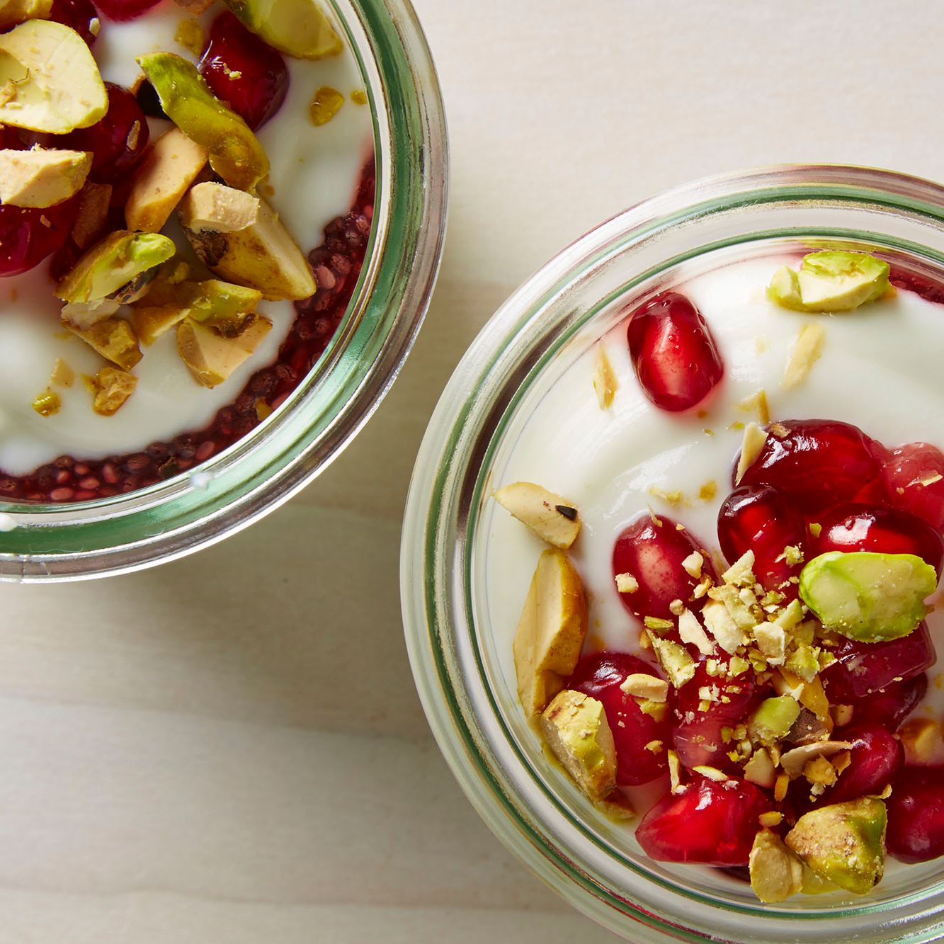Sour Cherry and Yogurt Parfait
