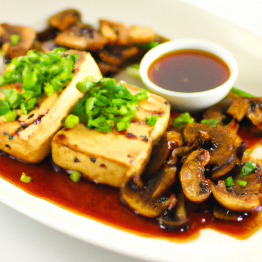 One-Pan Teriyaki Tofu and Rainbow Vegetables