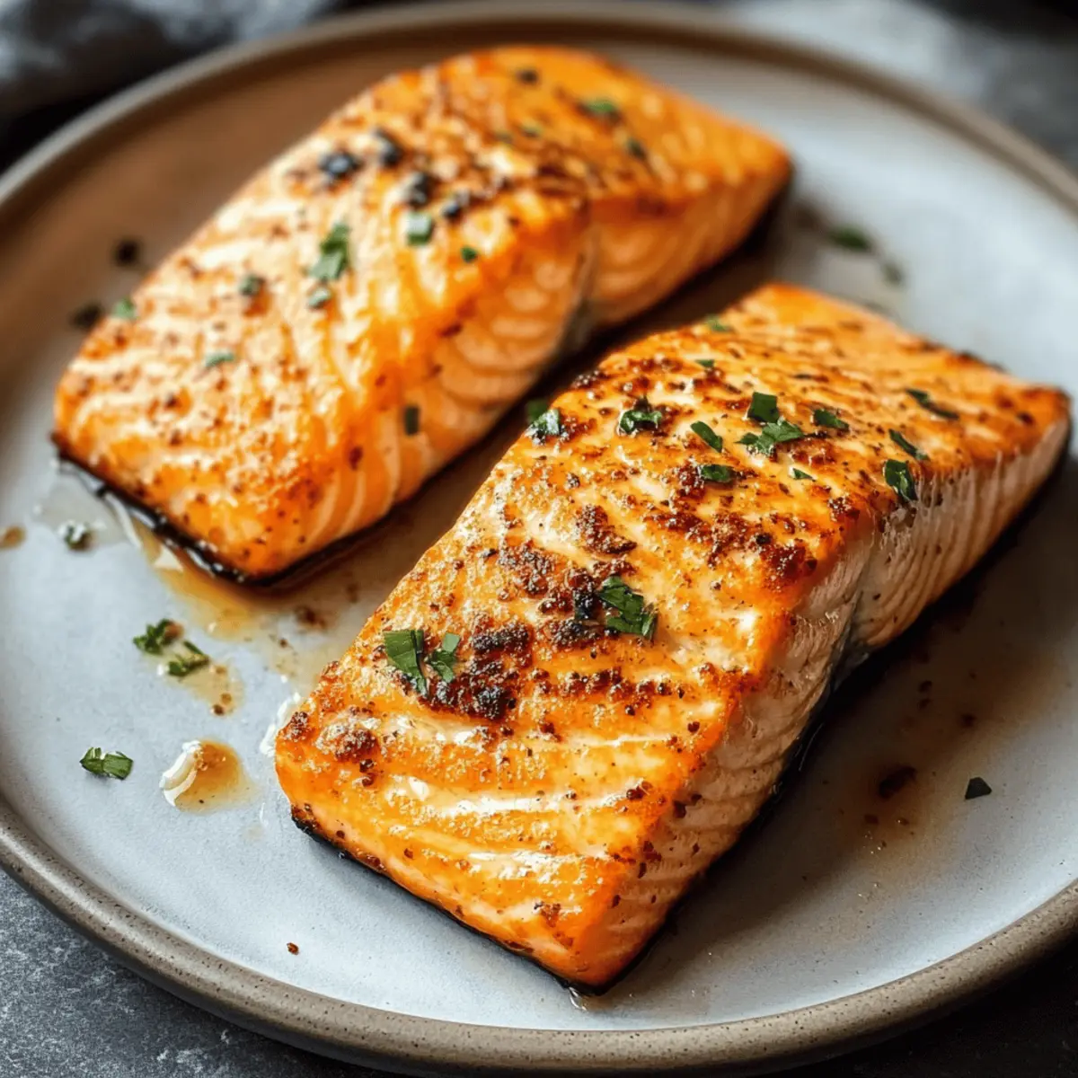 Air Fryer Crispy Lemon-Dill Salmon Fillets