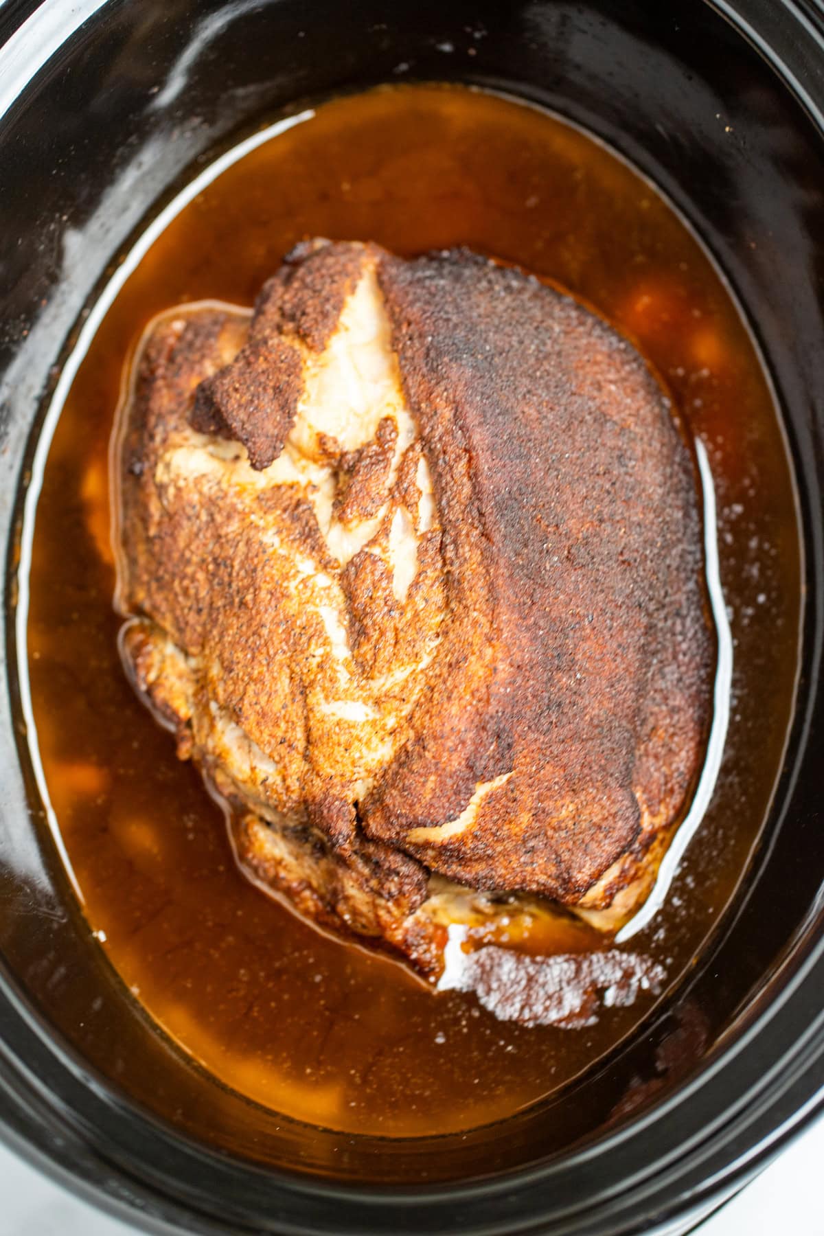 Slow Cooker Cinnamon-Studded Pork Shoulder