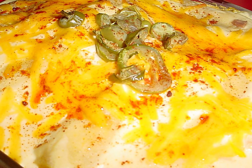 Texas-Style Chicken Enchiladas
