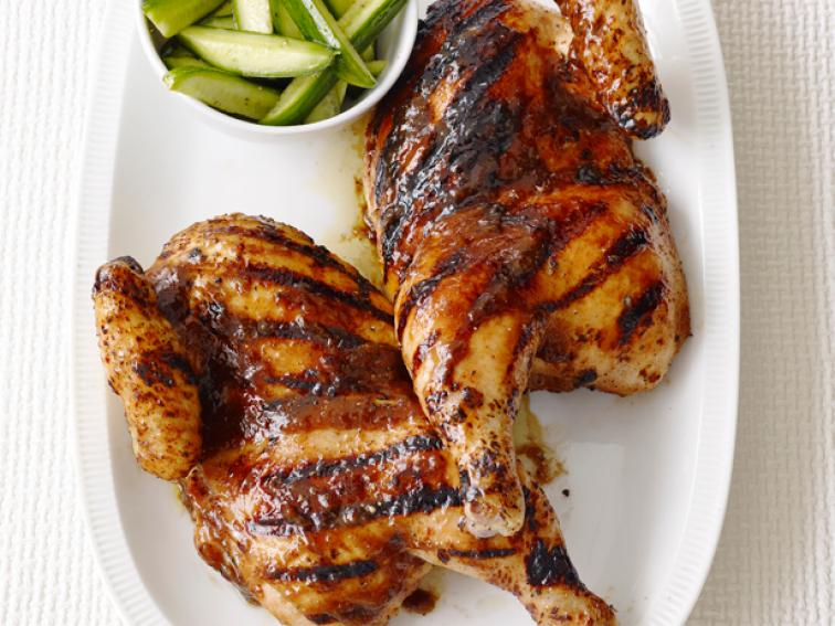 Tremont Spice-Rubbed Chicken with Cucumber Salad