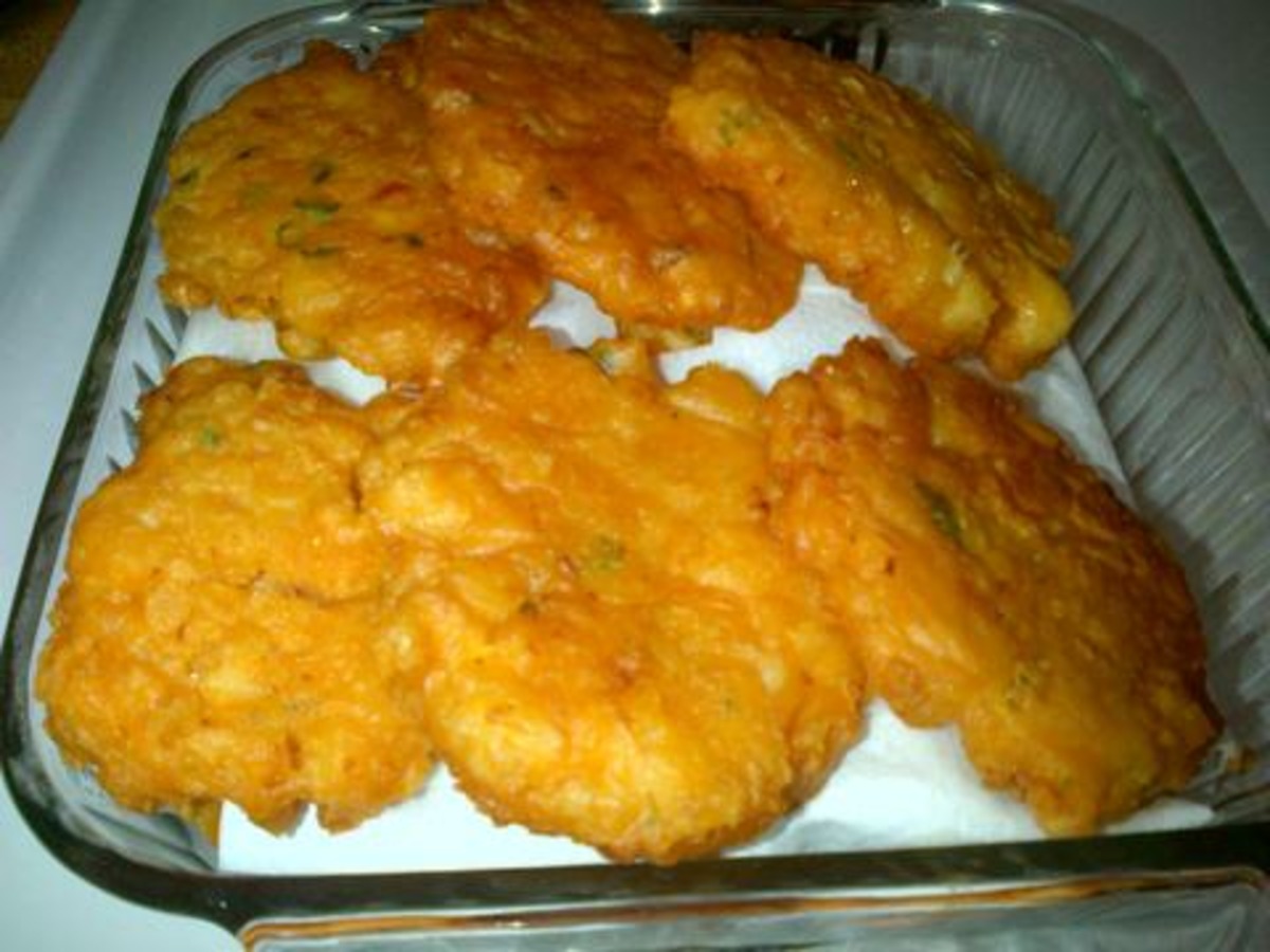 Bacalaítos (Fried Codfish)