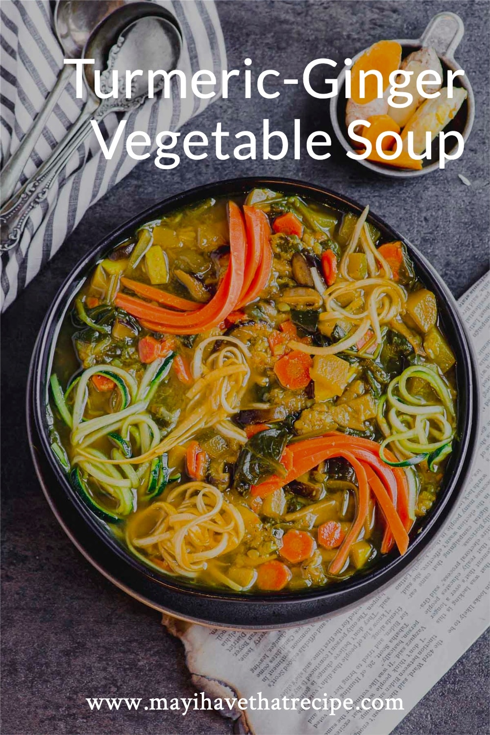 Turmeric-Ginger Vegetable Soup