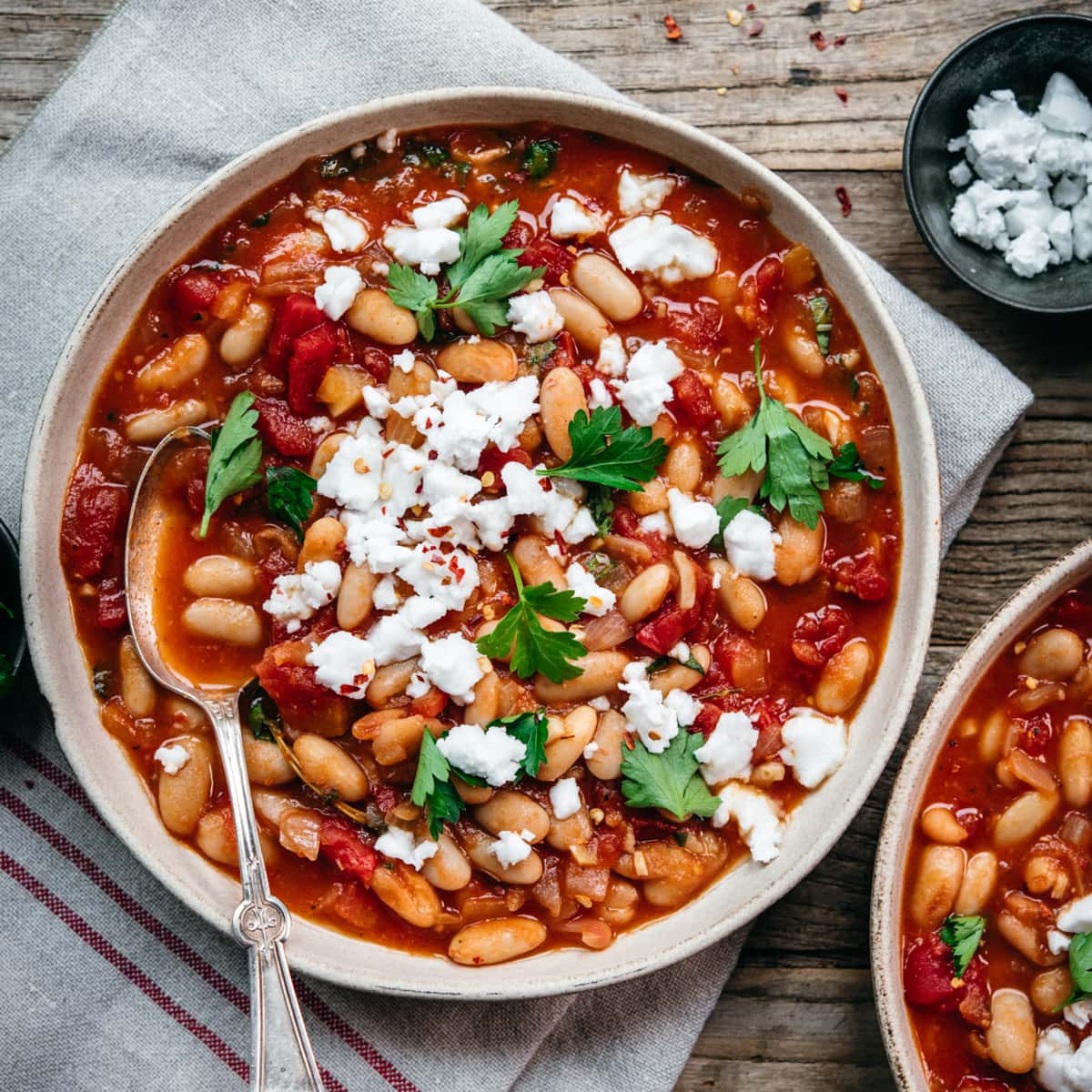 Pantry-Style Bean and Tomato Stew