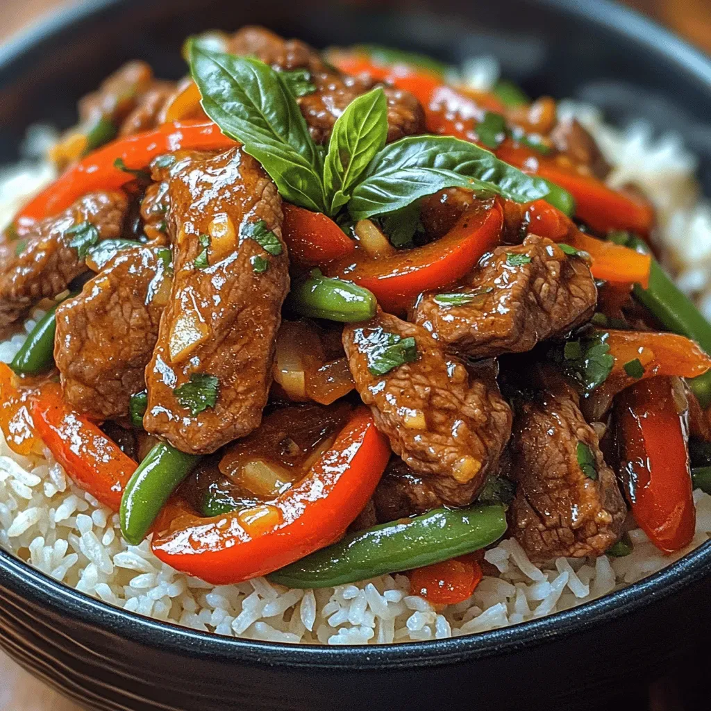 Sizzling Thai Basil Stir-Fry