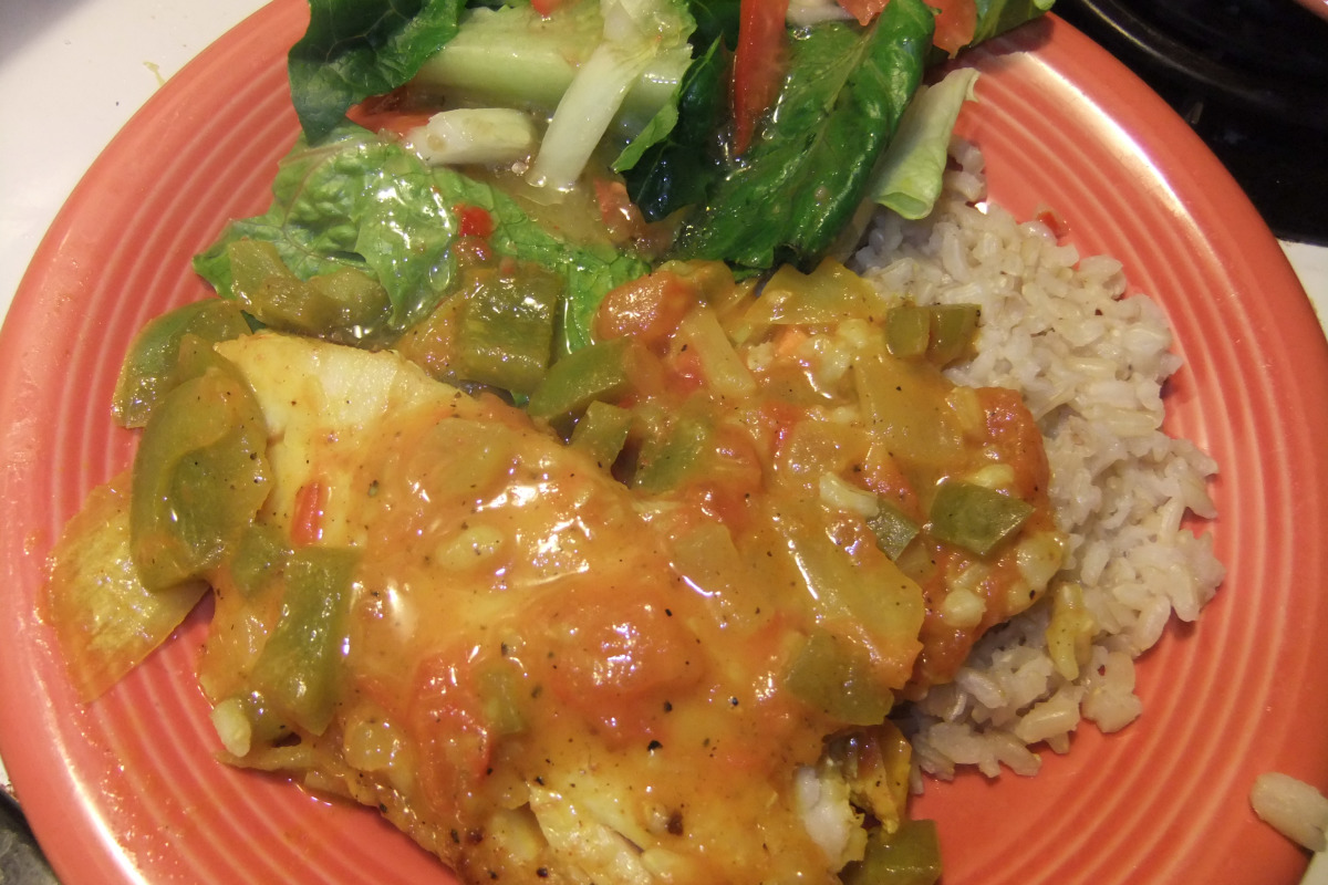 Coconut Milk-Infused Fish Curry with Tamarind