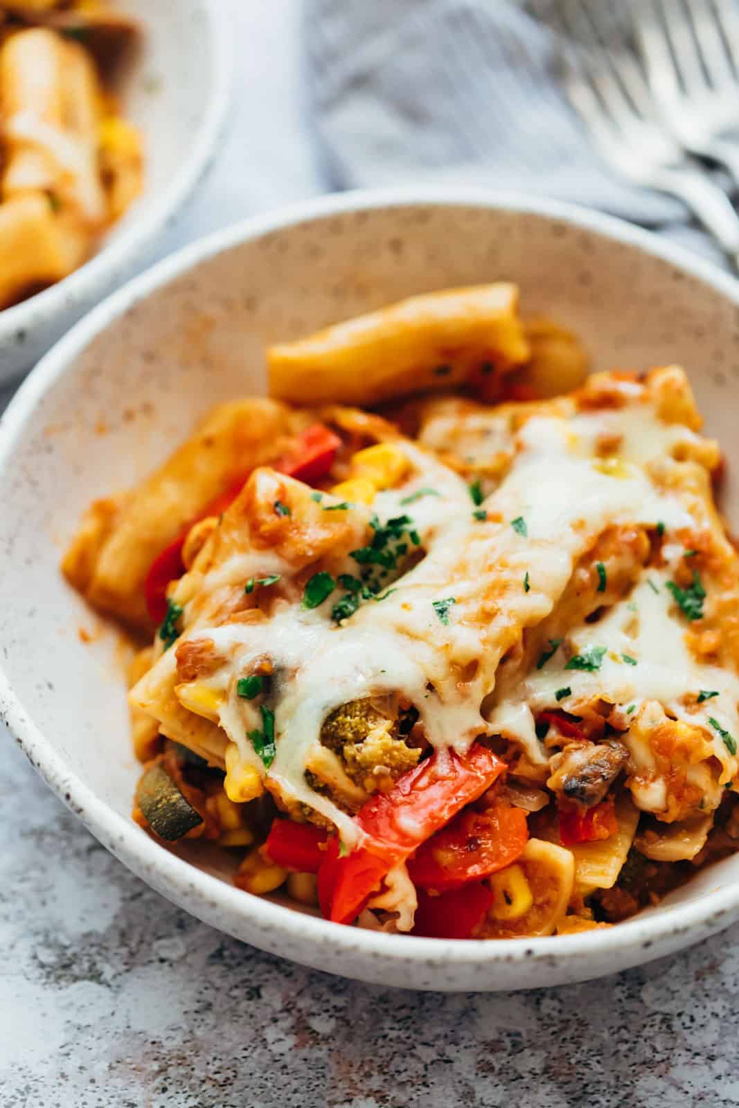 One-Pot Tomato Vegetable Pasta