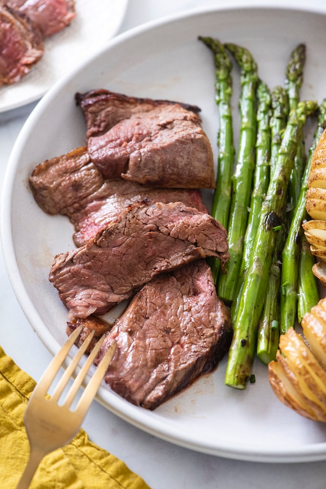 Pan-Seared Beef Tenderloin with Rosemary