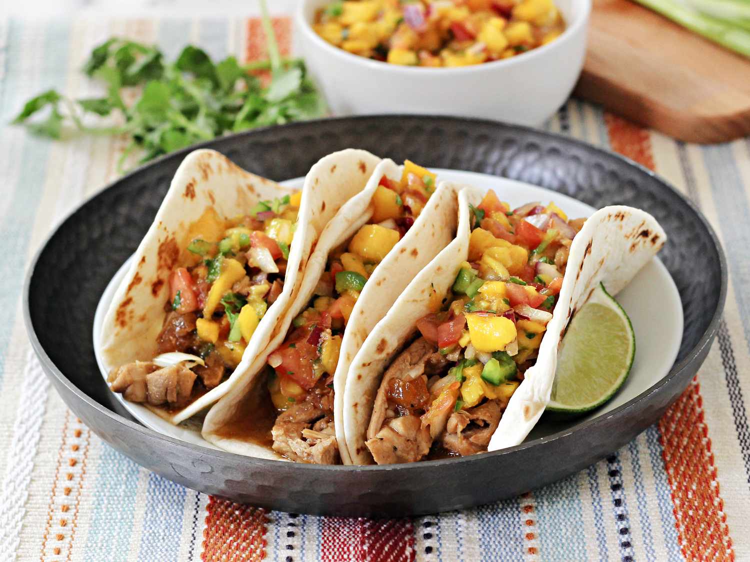 Masa-Handmade Corn Tacos with Chipotle Adobo Filling