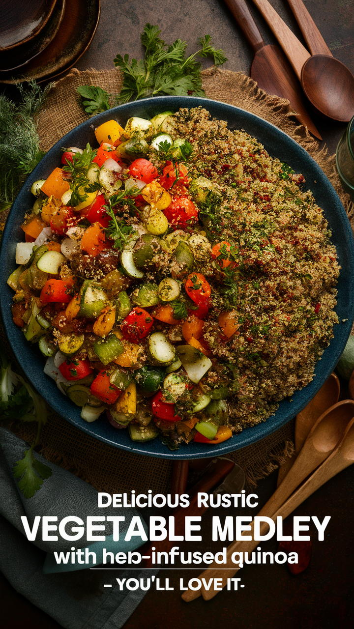 Herb-Roasted Vegetable Medley with Quinoa