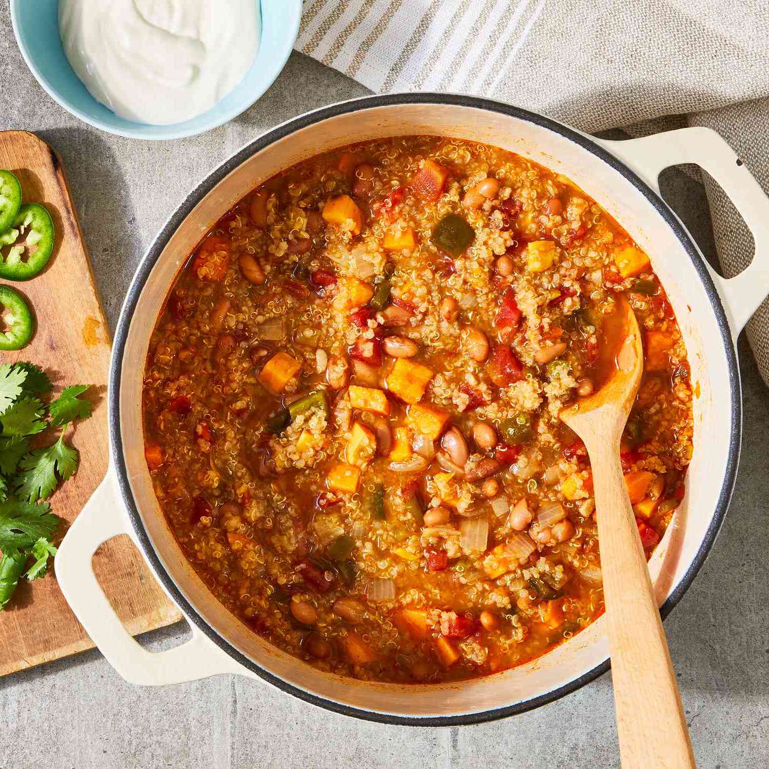 Golden Glow Quinoa Stew