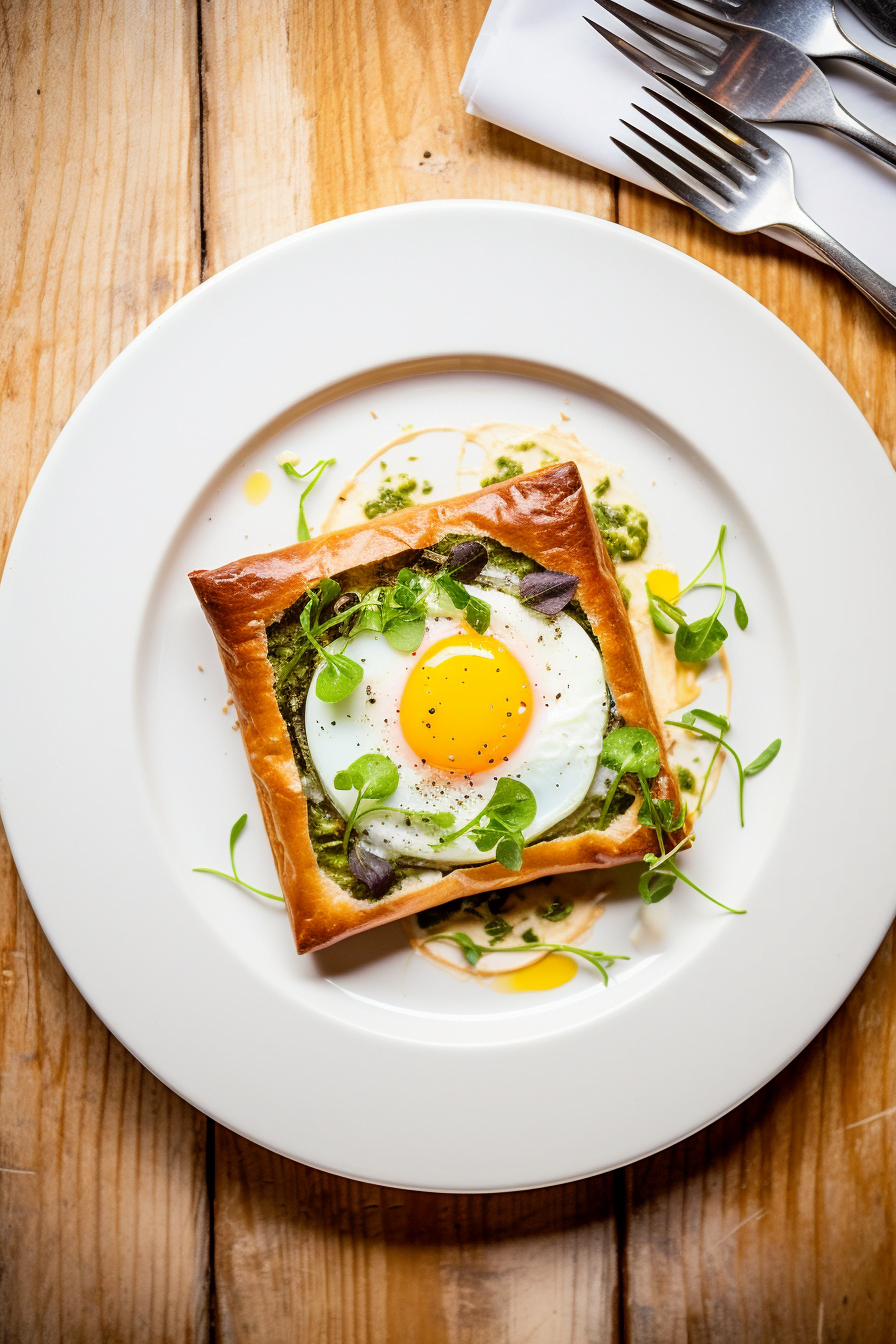 Brik Pastry with Tuna and Egg