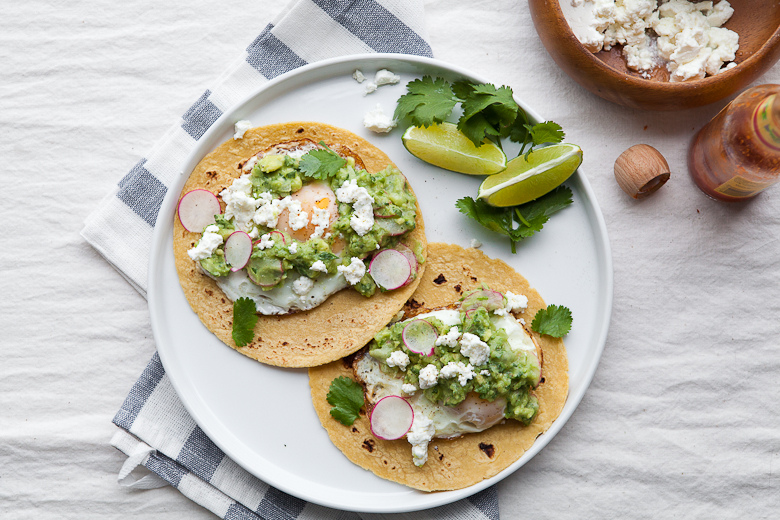 Sunrise Breakfast Tacos with Avocado