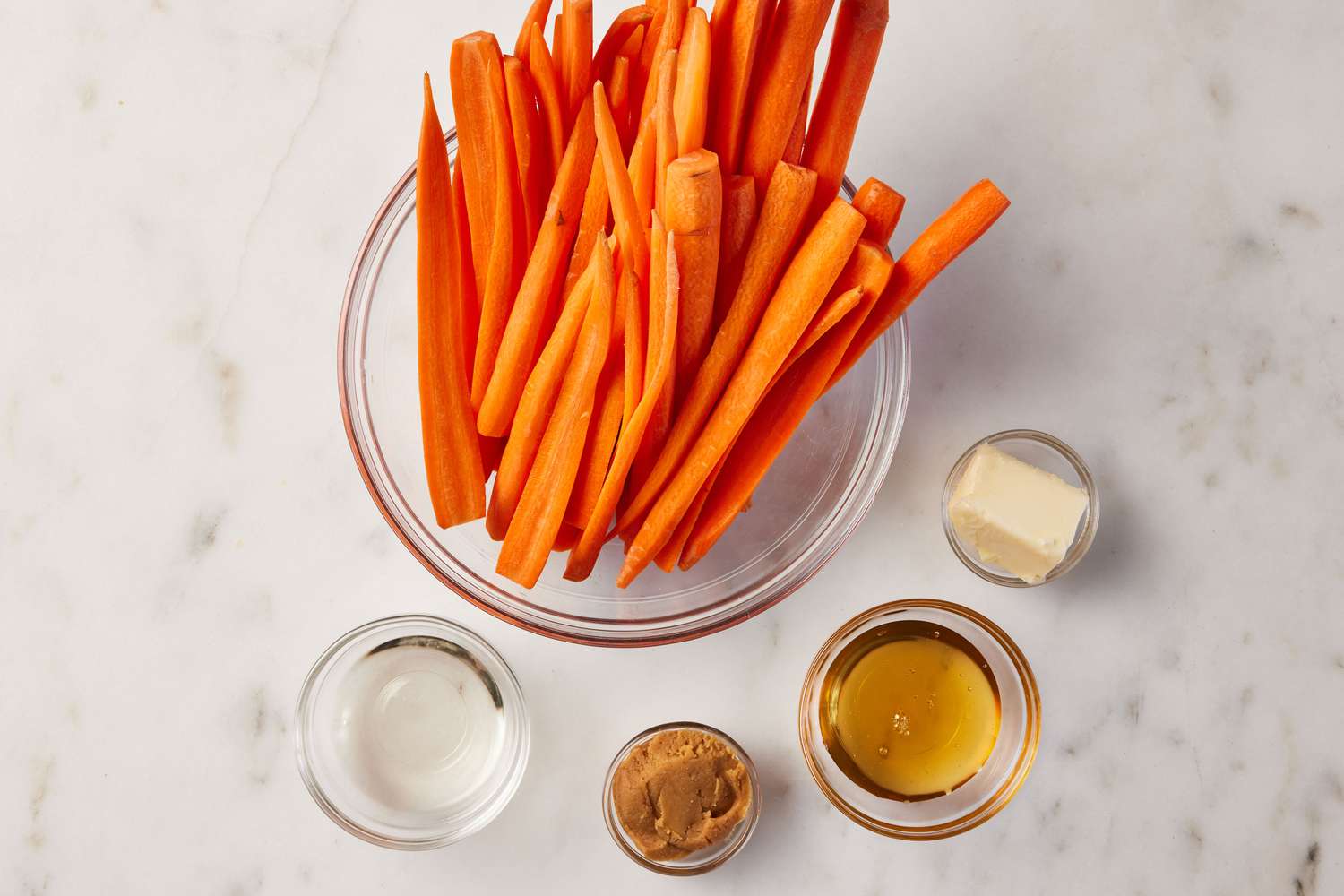 Miso-Glazed Rainbow Carrots with Sesame