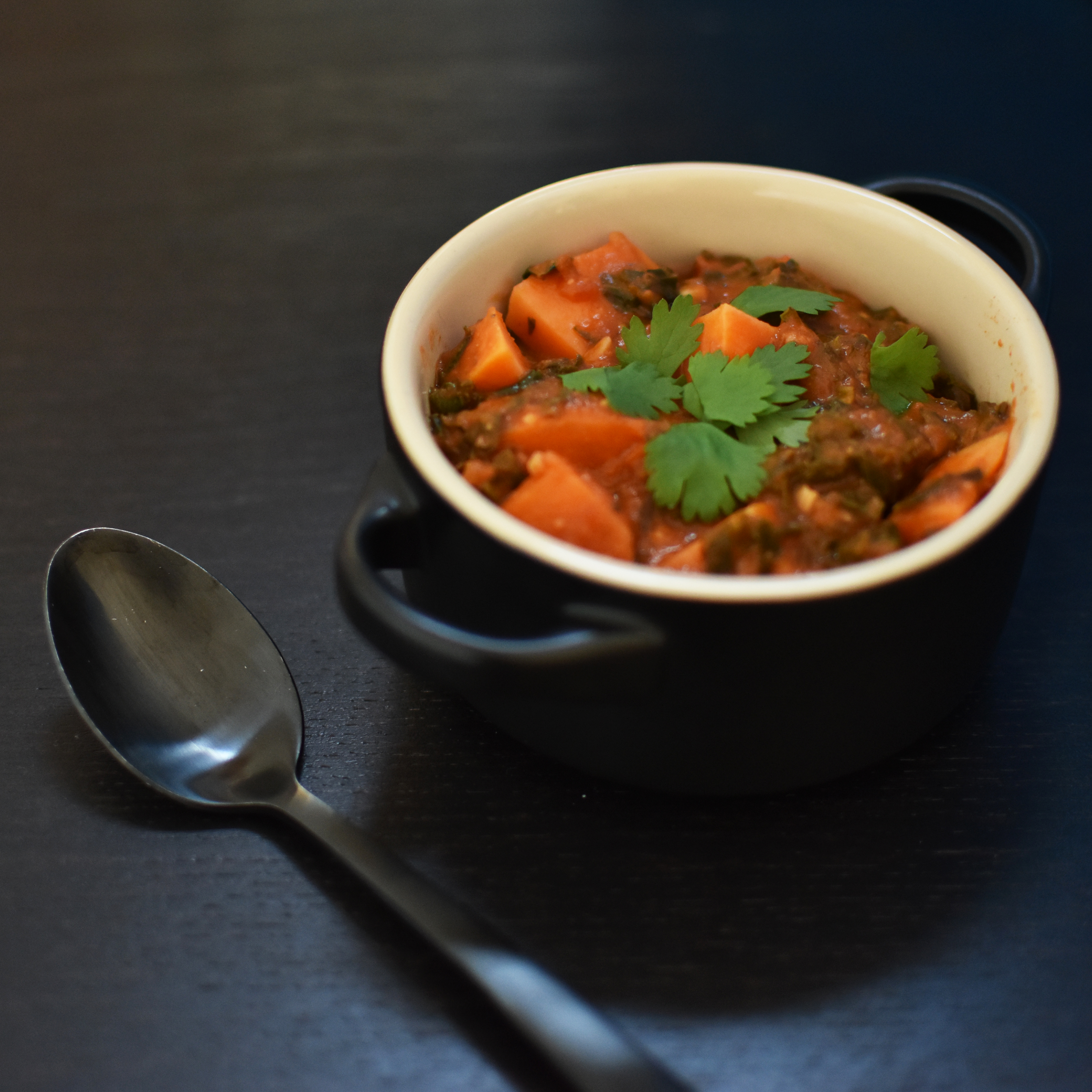 Peanut-Okra Stew with Sweet Potatoes