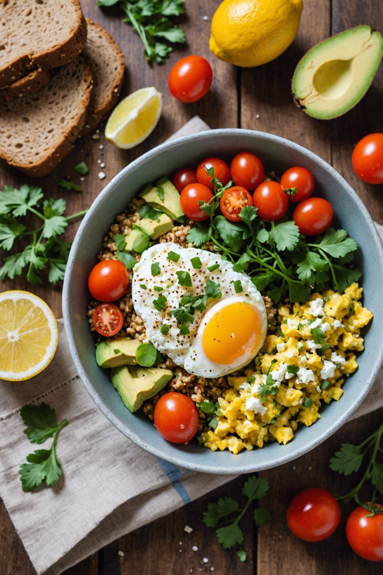 Avocado-Egg Breakfast Bowl