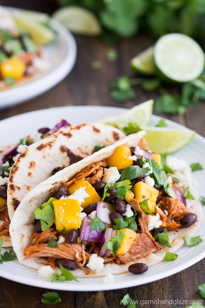 Slow-Braised Mexican Pork Tacos with Chipotle Crema