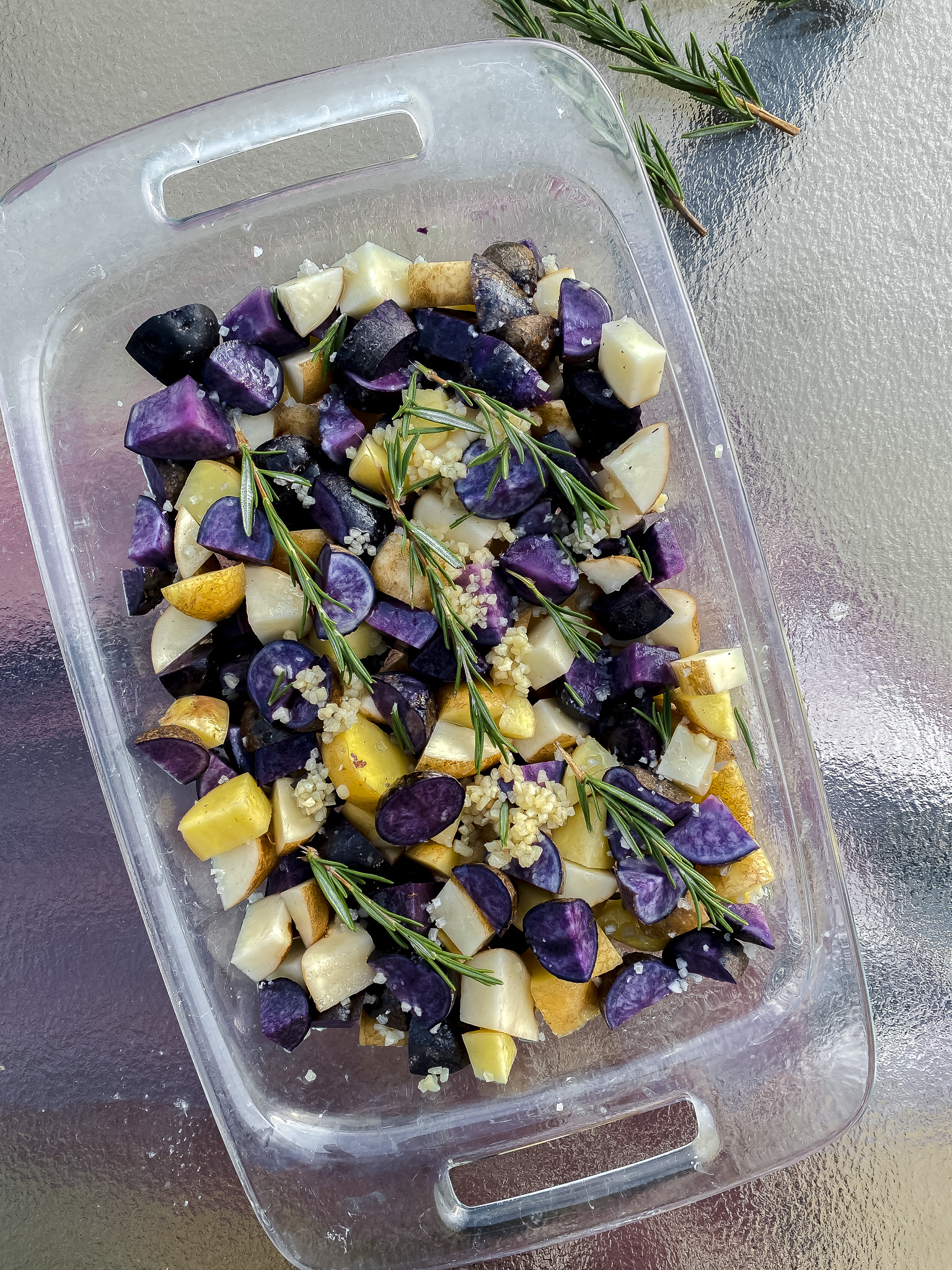 Rosemary-Garlic Roasted Potatoes