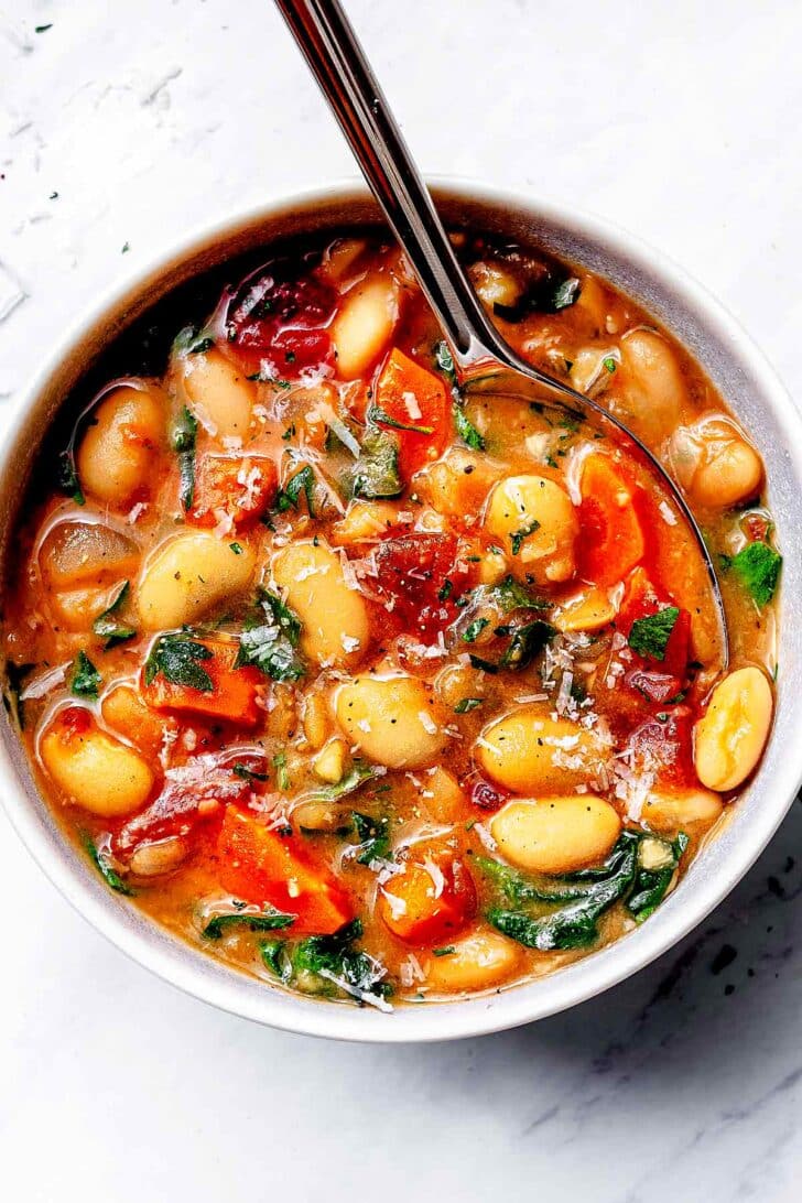 Chickpea and Rosemary White Bean Stew