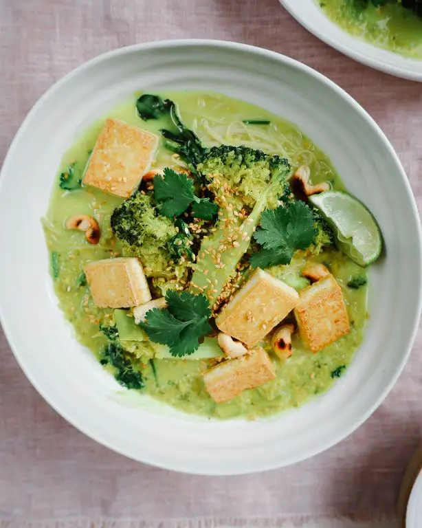 Luminous Tofu Broth with Lemongrass