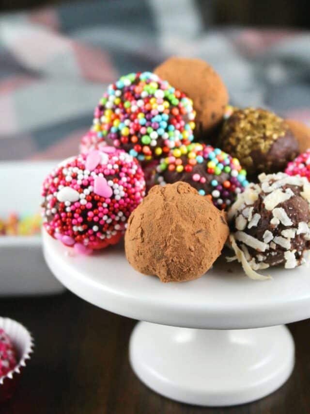 Radiant Chocolate Truffle with Citrus Zest