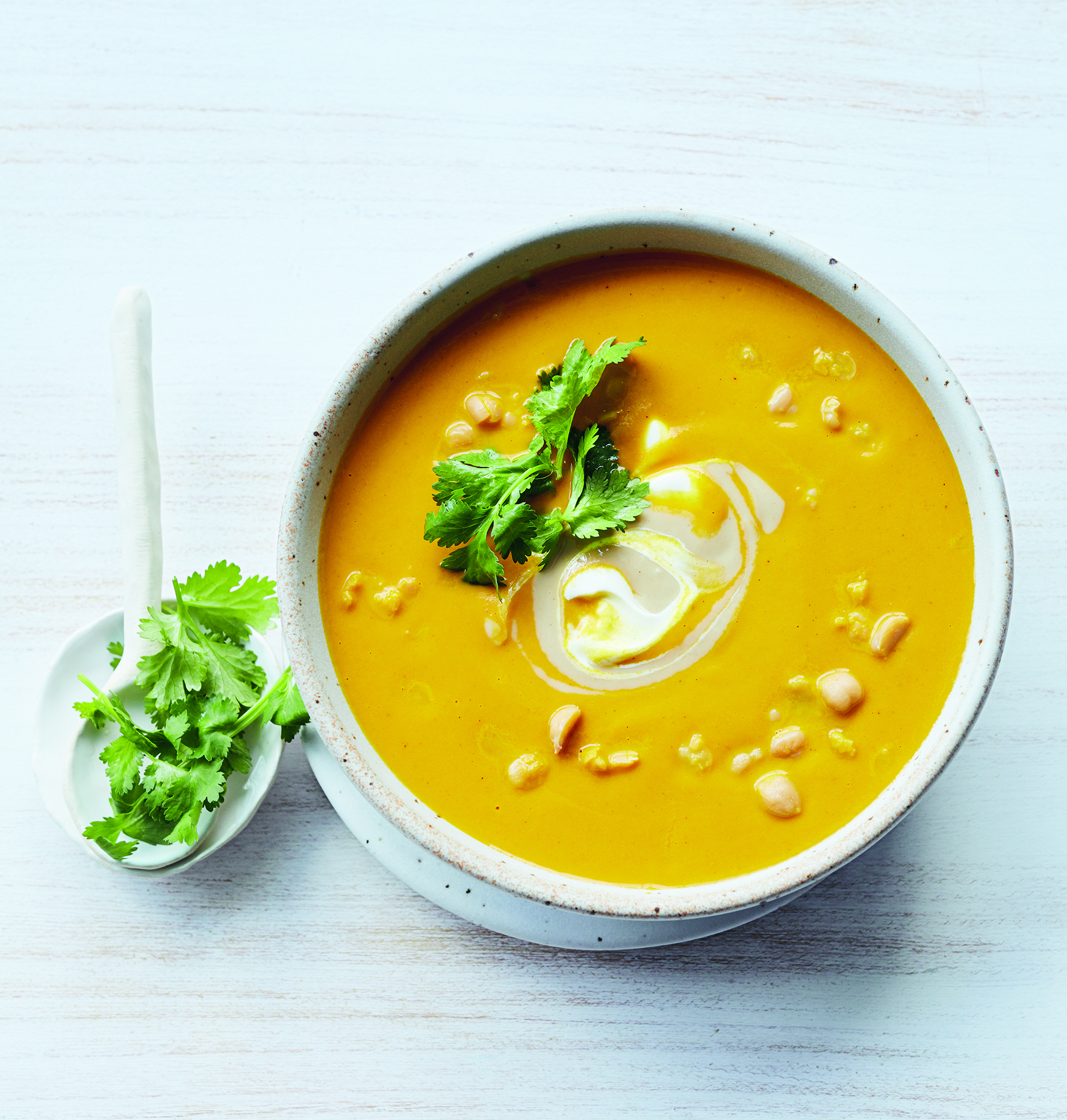 Roasted Turmeric Carrot Soup