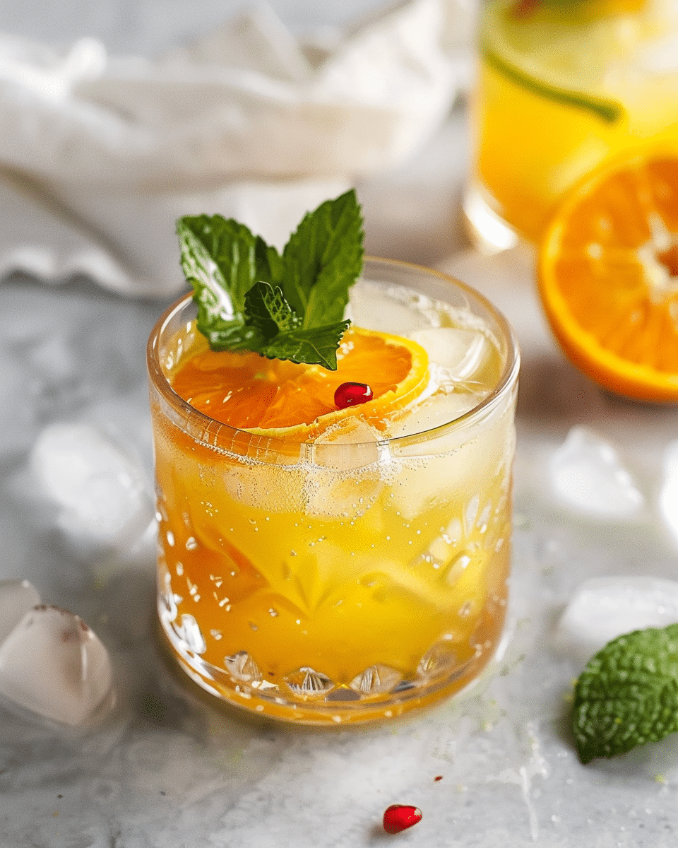 Non-Alcoholic Citrus Bitters Mocktail