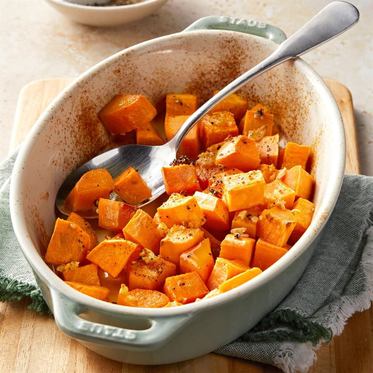 Sweet Potato Mofongo with Roasted Garlic